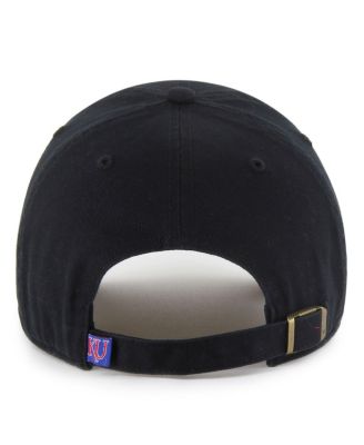 Брендовая мужская черная шляпа с регулируемой посадкой Kansas Jayhawks 47-го года выпуска