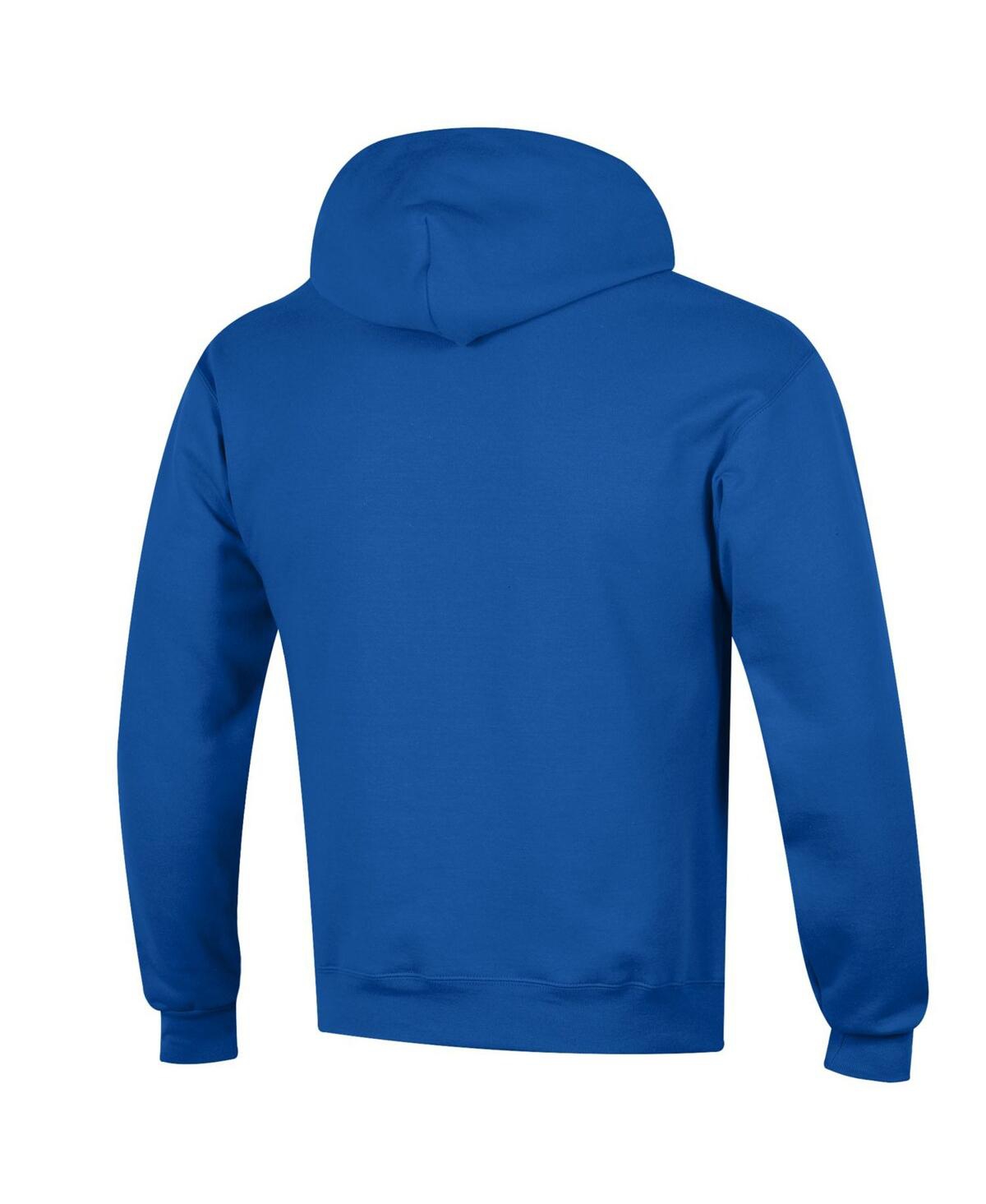 Champion Royal Duke Blue Devils Basic Arch Fleece Pullover Hoodie In Blue