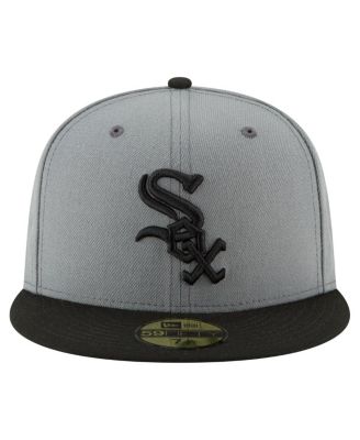 Мужская серая кепка New Era Chicago White Sox, посвященная 125-летию 