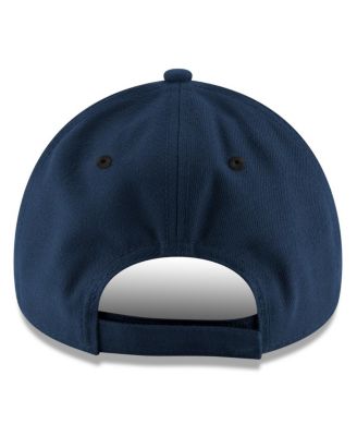 Men's Navy Memphis Grizzlies 2025 NBA Playoffs 9FORTY Adjustable Hat