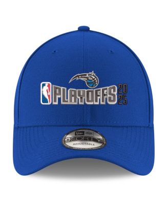 Мужская синяя бейсболка New Era с регулируемой посадкой Orlando Magic 2025 NBA Playoffs 945