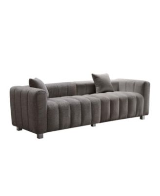 Streamdale Premium Velvet Sofa 3-Seater Loveseat with Metal Legs