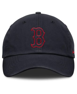 Мужская темно-синяя бейсболка Nike Boston Red Sox Club с регулируемой посадкой