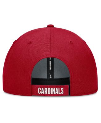 Men's White/Red St. Louis Cardinals Club Performance Adjustable Hat