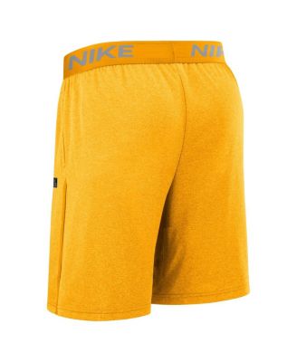 Men's Gold Pittsburgh Pirates Authentic Collection City Connect Performance Knit Shorts