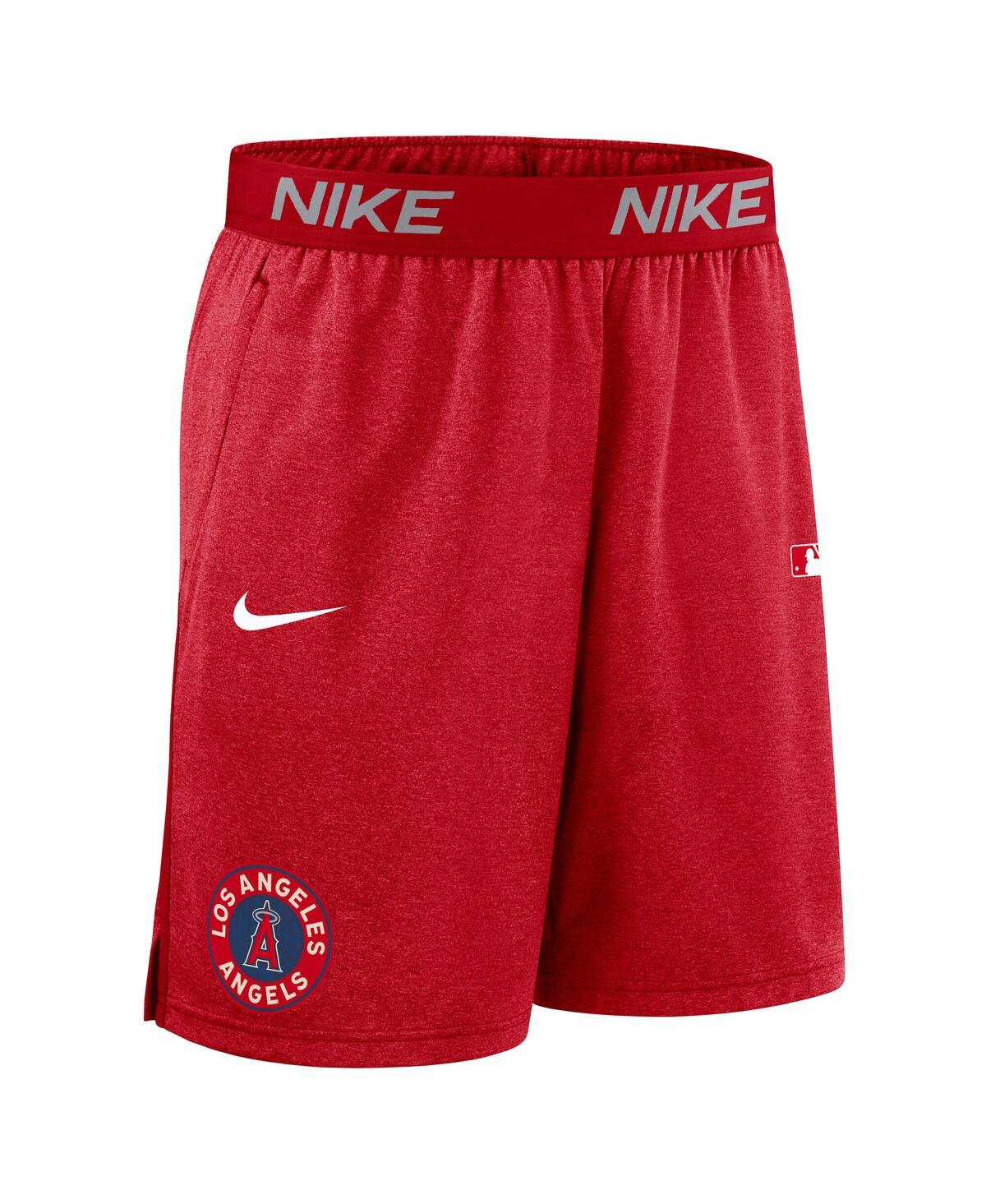 Nike Los Angeles Angels Authentic Collection City Connect  Men's Dri-fit Mlb Shorts In Red