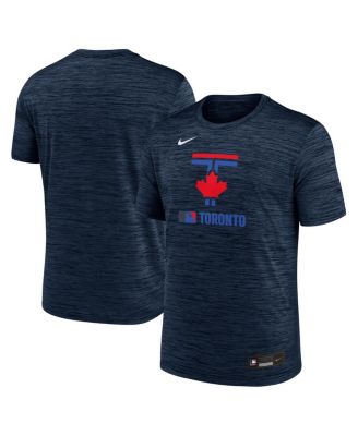 Nike - Men's Navy Toronto Blue Jays 2025 City Connect Authentic Collection Velocity Performance T-Shirt