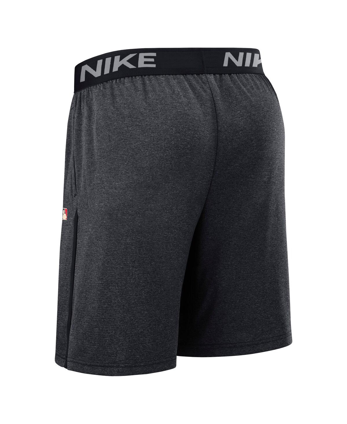 Nike Texas Rangers Authentic Collection City Connect  Men's Dri-fit Mlb Shorts In Black