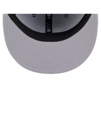 Мужская темно-синяя /светло-голубая шляпа New Era Miami Marlins Color Pack 2-Тонная приталенная шляпа длиной 59 футов