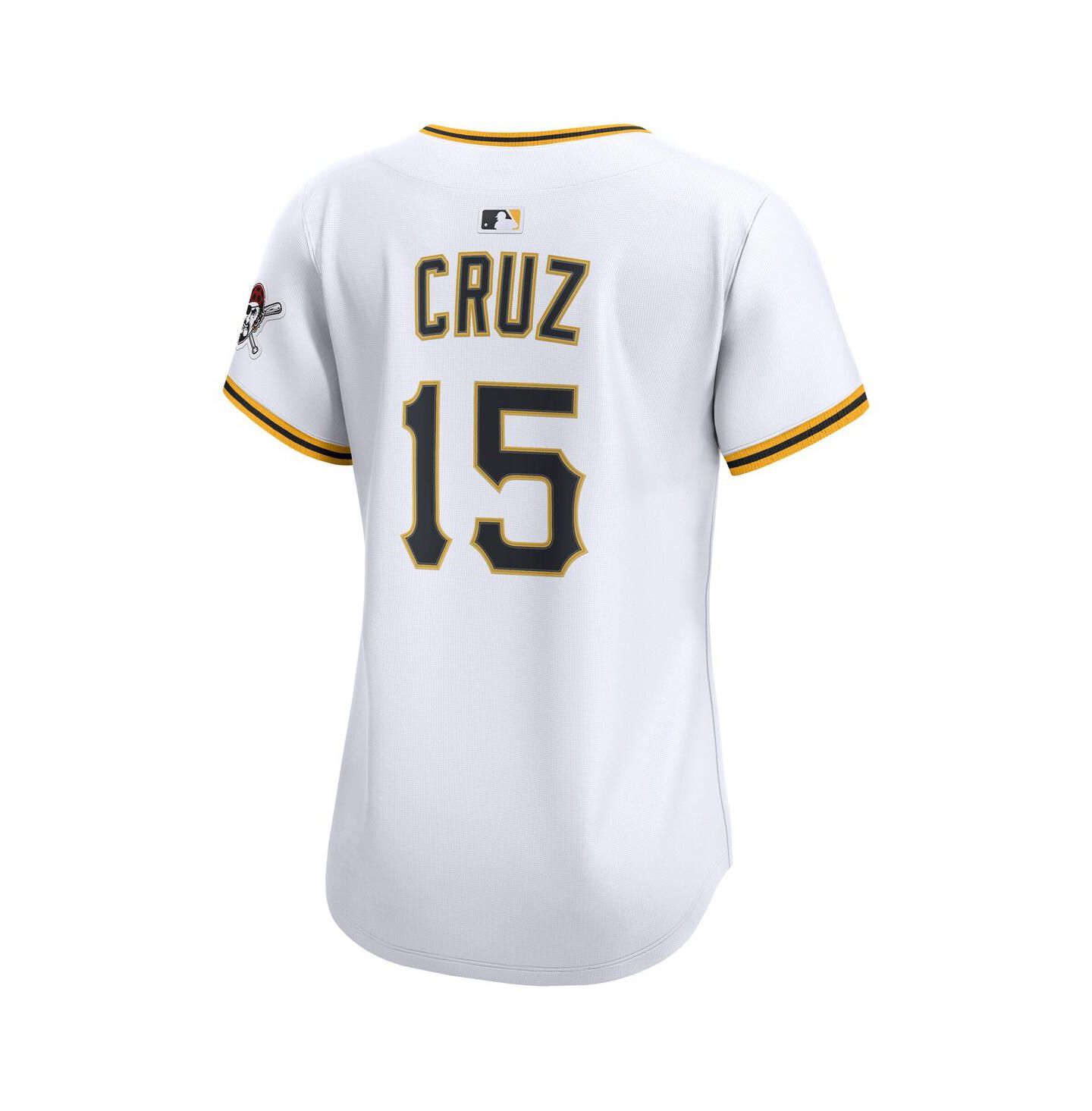Женский топ Nike Oneil Cruz White Pittsburgh Pirates Home Limited Jersey — фото 3