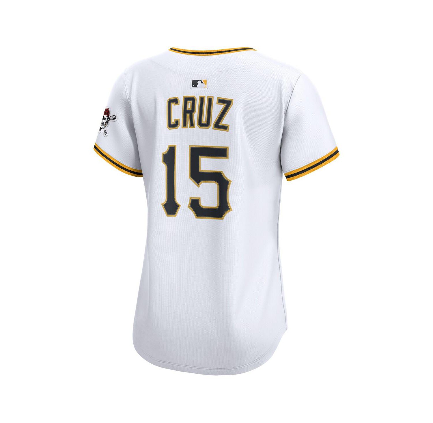 Women's Oneil Cruz White Pittsburgh Pirates Home Limited Jersey