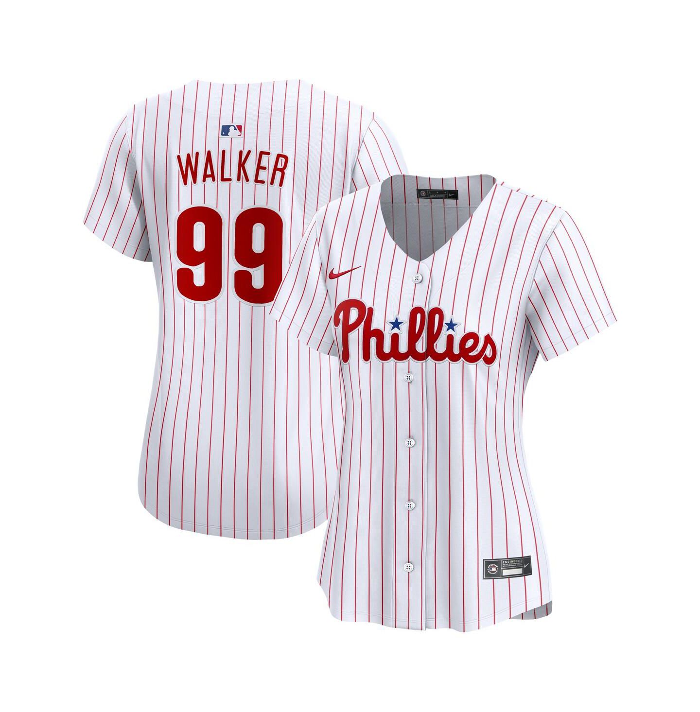 Женский топ Nike Taijuan Walker White Philadelphia Phillies Home Limited Jersey — фото 1