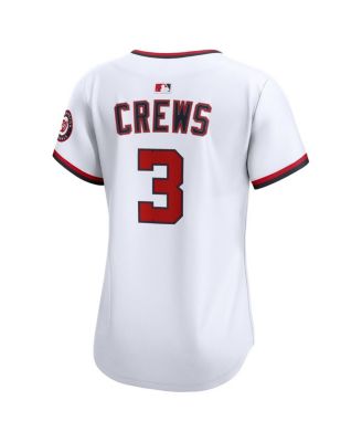Women's Dylan Crews White Washington Nationals Home Limited Player Jersey