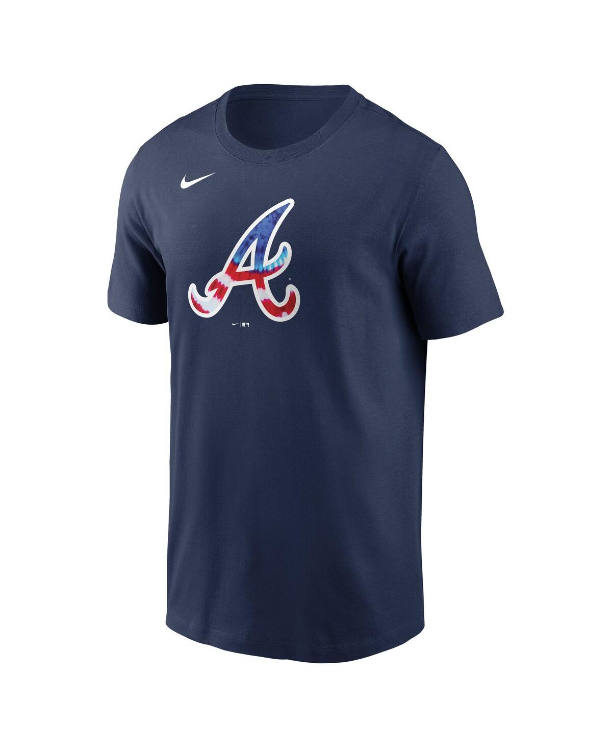 Nike Men's Navy Atlanta Braves Americana T-Shirt