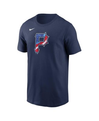 Men's Navy Pittsburgh Pirates Americana T-Shirt
