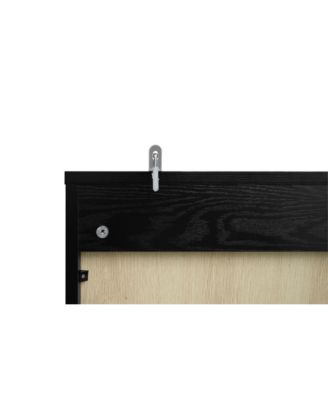 Storage Cabinet with Acrylic Door for Living Room, Dining Room, Study