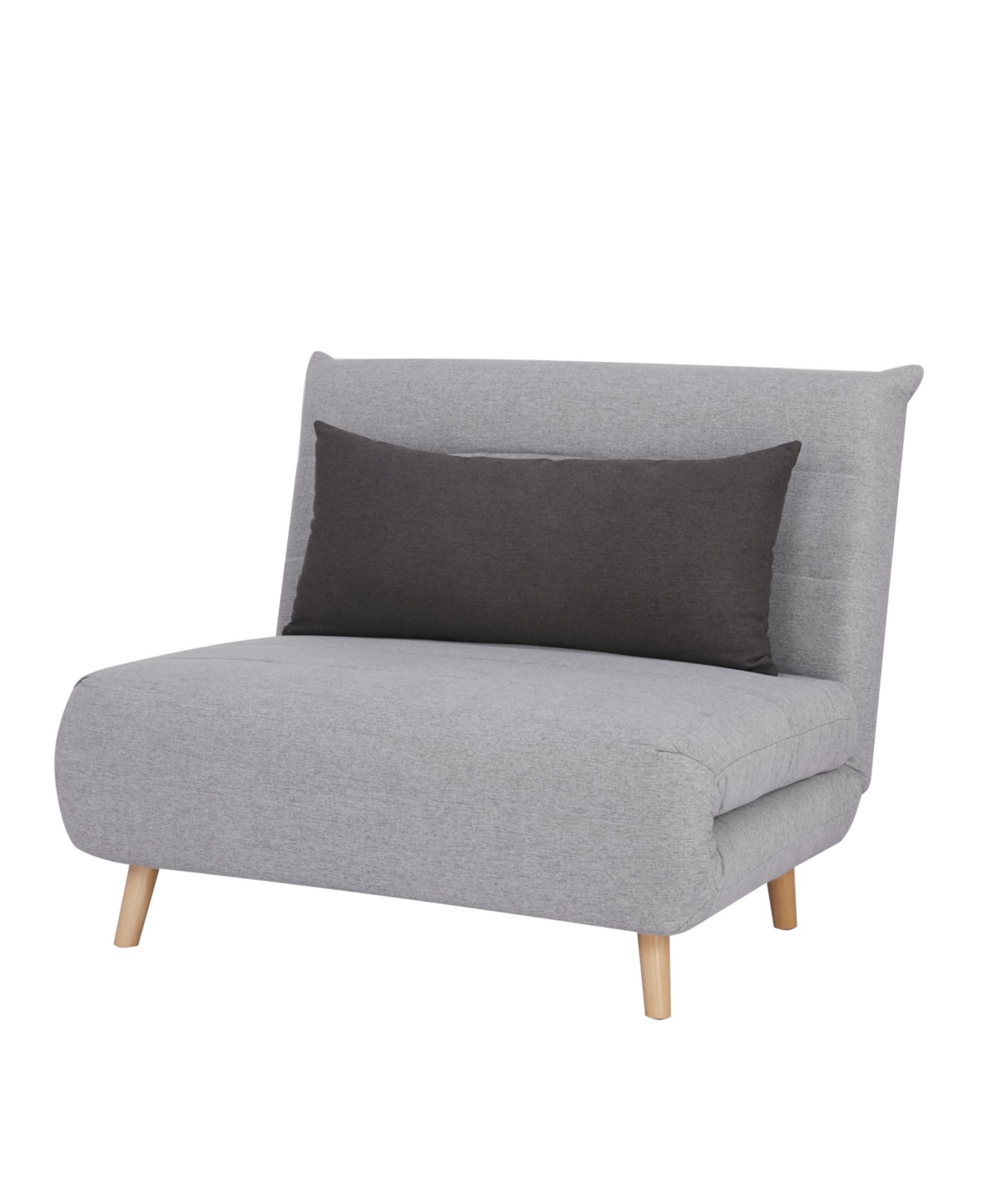 Gold Sparrow 40" Polyester Mia Convertible Chair Bed, Created For Macy's