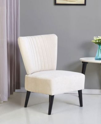 25.2" Polyester Cleo Accent Chair