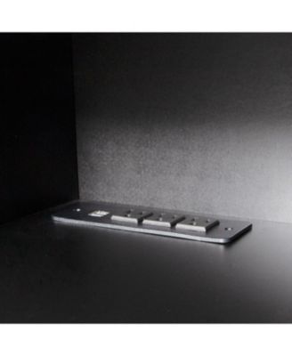 Floating TV Stand with 16 LED Lights, 69" TV Cabinet for 55-65" TVs