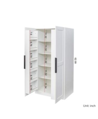 Streamdale Pantry Cabinet with Doors & Shelves