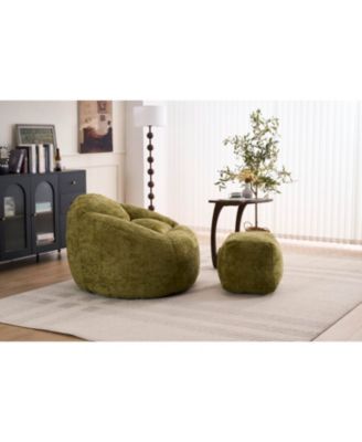 Chenille Bean Bag Chair - Indoor/Outdoor