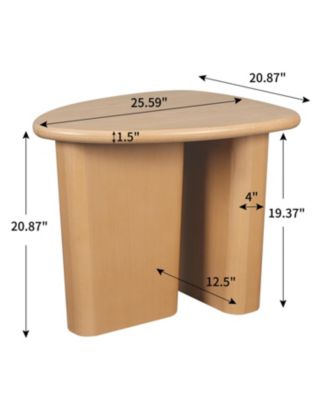  Tapered Tabletop Side Table