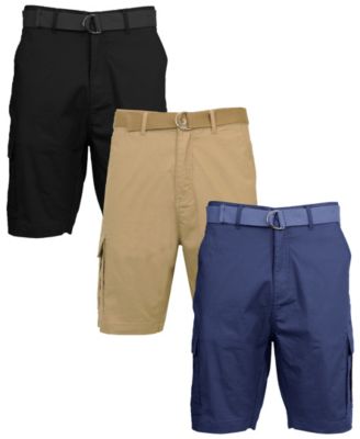 Мужские эластичные шорты-карго из рипстопа Galaxy By Harvic в 3-х упаковках