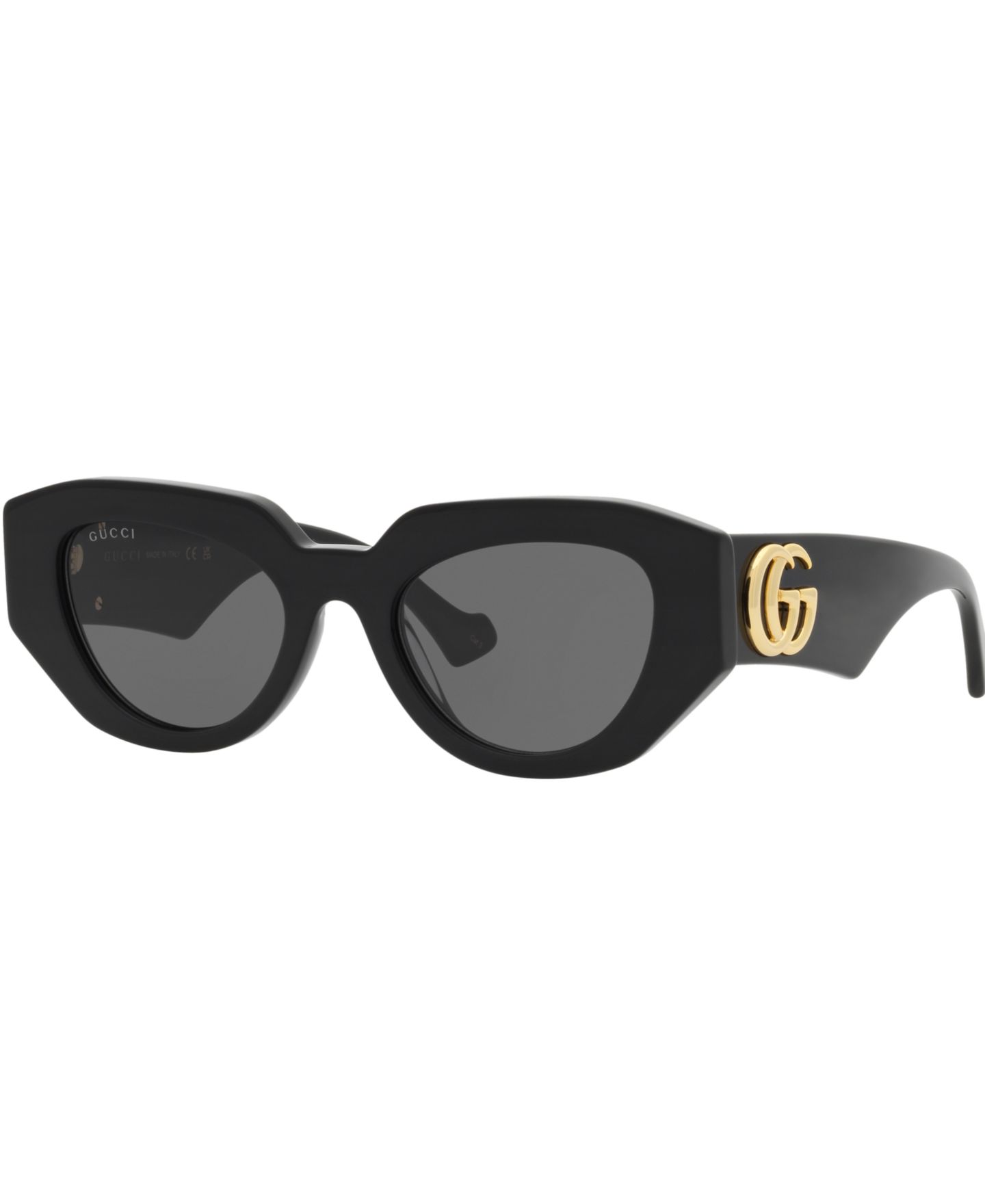 Женские солнцезащитные очки Gucci Sunglasses, GG1421S, цвет: Чёрный — фото 1