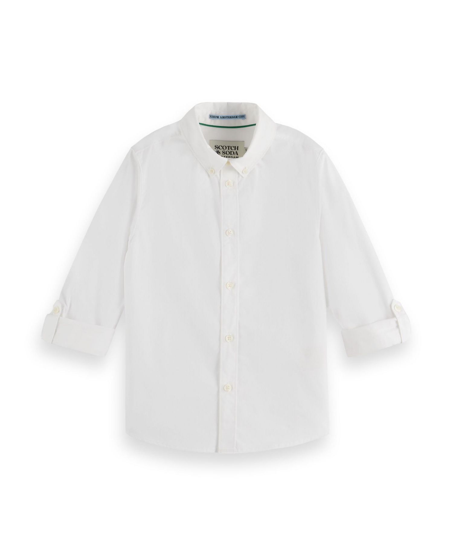 Little and Big Boys Occasional Dobby Long Sleeved Shirt