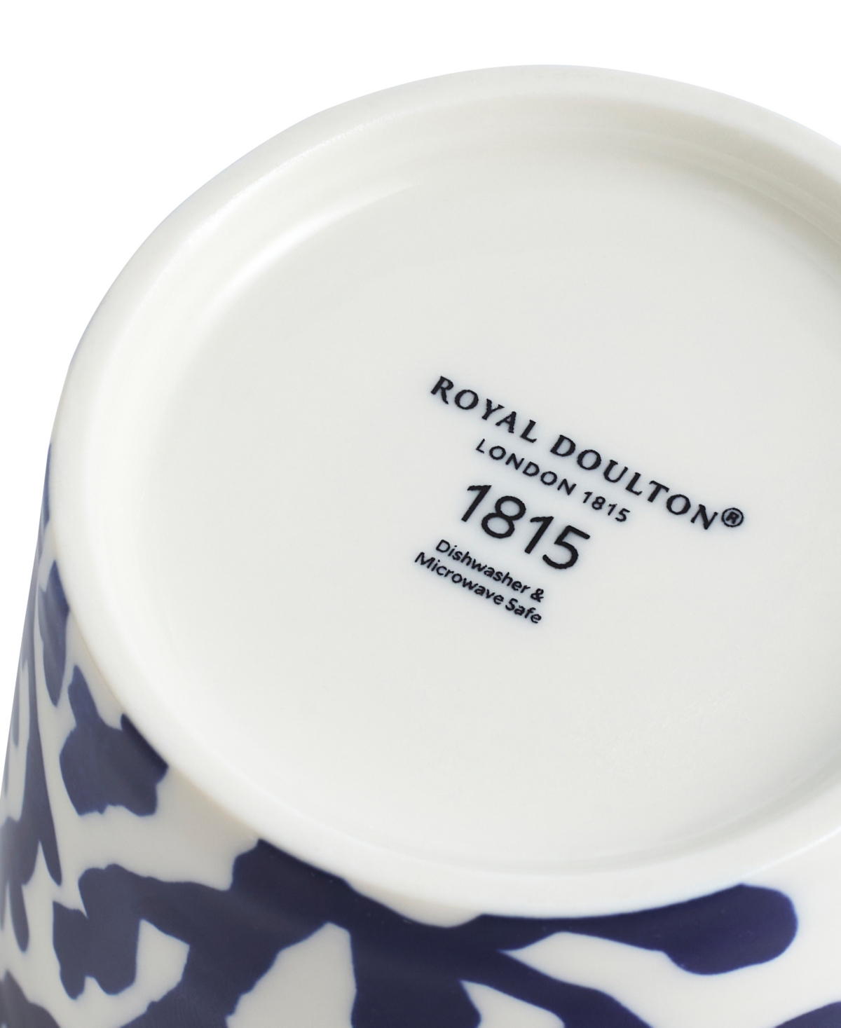 Royal Doulton Pacific Blue Porcelain Mugs Set Of Four