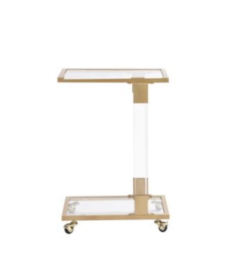 + 1 Pc. + Acrylic Glass + Modern + C-Table for Living Room