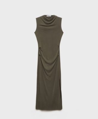 Women's Draped Modal Dress