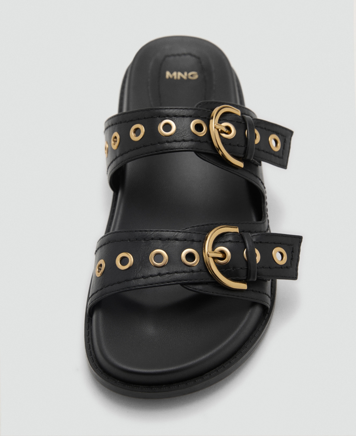 Mango Buckle Slide Sandal