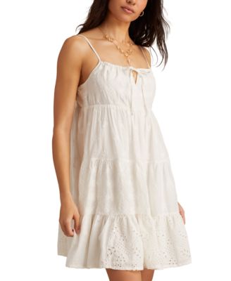 Women's Cotton Patchwork Mix Mini Dress