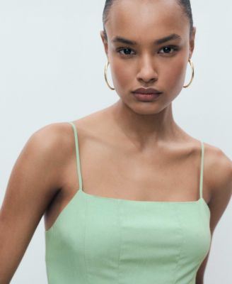 Women's Pleated A-Line Dress