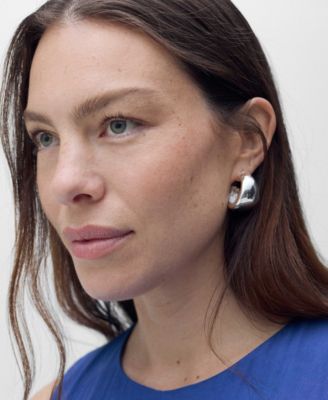 Women's Puffed Hem Midi Dress