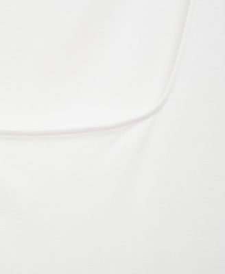 Women's Puffed Hem Combined Dress