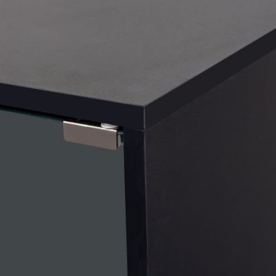 Streamdale RGB LED Shoe Storage Box with Glass Door, Stackable (4 Tier-1)