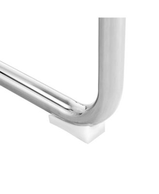 Modern Faux Leather Dining Chairs with Metal Legs Set of 8