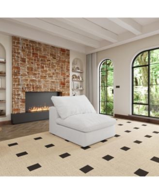 Streamdale Cloud Modular L-Shaped Sofa with Ottoman