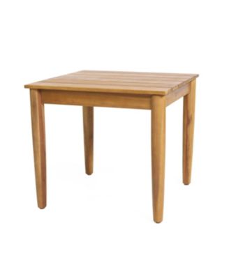 Streamdale Rustic Acacia Wood Outdoor Side Table
