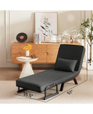 Streamdale 1 Pc   Fabric   5-in-1 Convertible, Sleeper, Sofa Chair for Adults