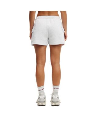 Короткие женские брюки-карго Active Plush из хлопка на подкладке