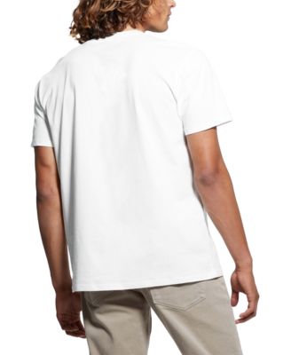 Мужская футболка GUESS с круглым вырезом и рисунком тигра с коротким рукавом GUESS