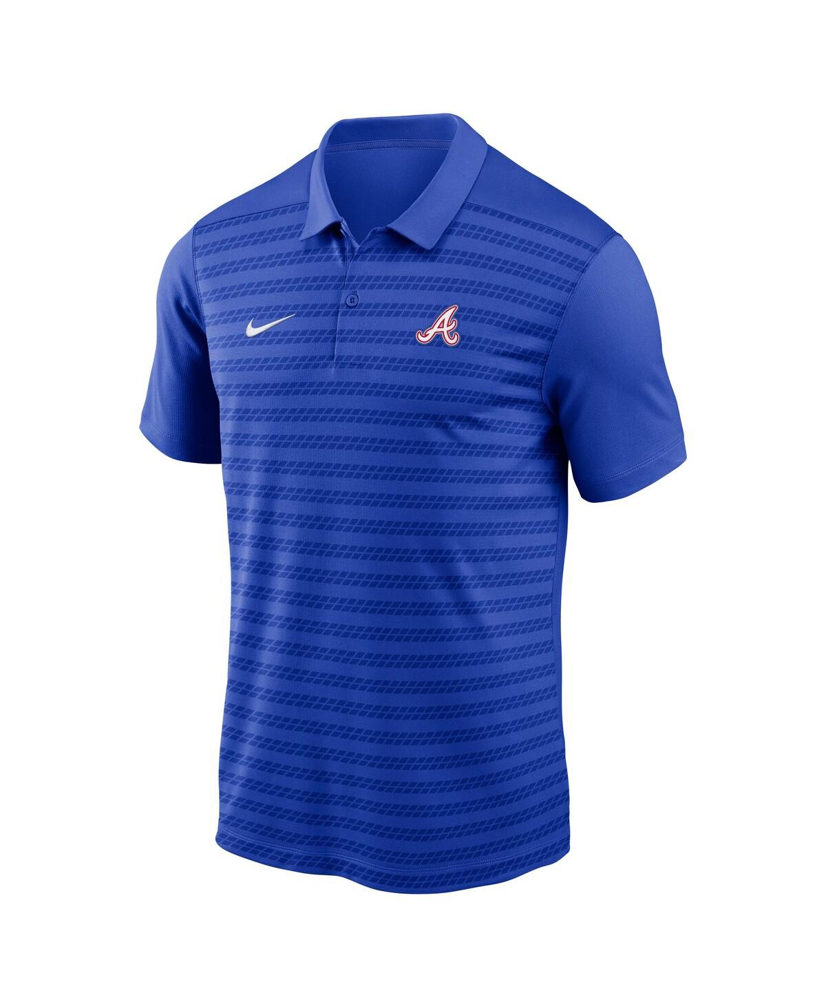 Nike Men's Royal Atlanta Braves Authentic Collection City Connect Victory Performance Polo Shirt In Blue