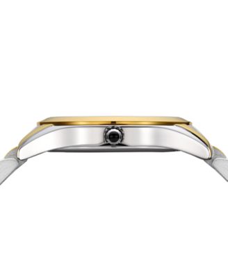 Women's Swiss Classic R Diamond Accent Two-Tone Stainless Steel Bracelet Watch 34mm