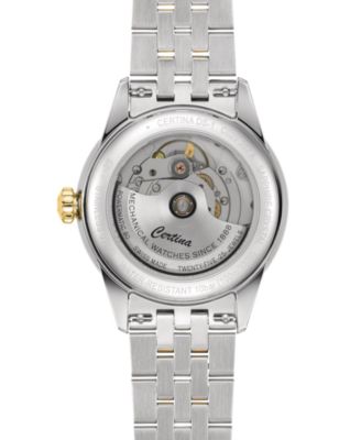 Unisex Swiss Automatic DS-1 Powermatic 80 Two-Tone Stainless Steel Bracelet Watch 38mm