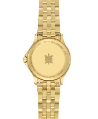 Women's Swiss DS-8 Gold-Tone Stainless Steel Bracelet Watch 31mm