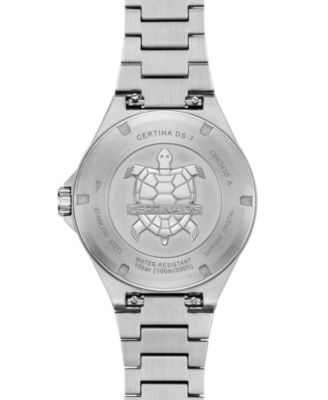 Men's Swiss DS-7 Stainless Steel Bracelet Watch 39mm