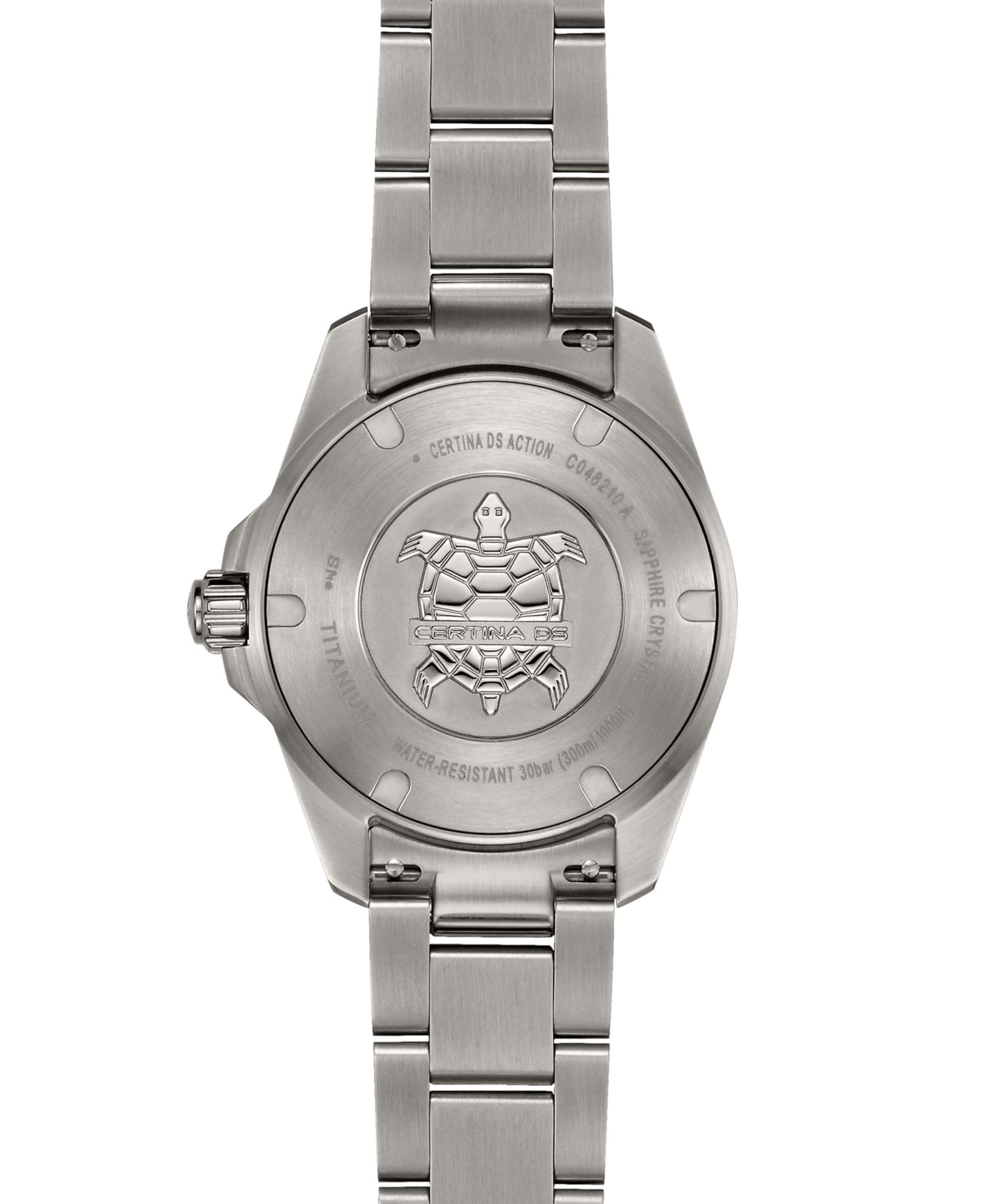 Women's Swiss DS Action Silver-Tone Titanium Bracelet Watch 35mm